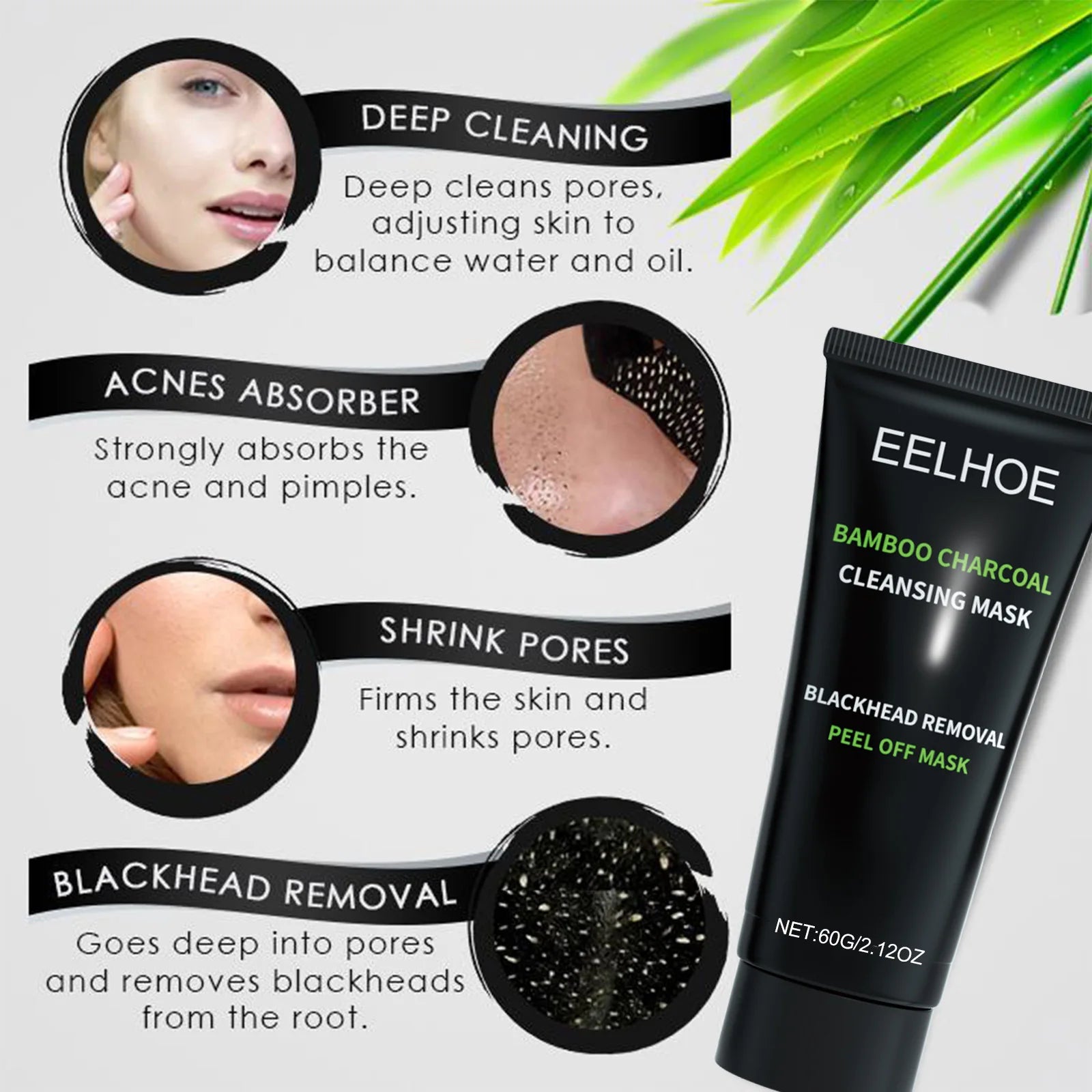 Eelhoe Bamboo Charcoal